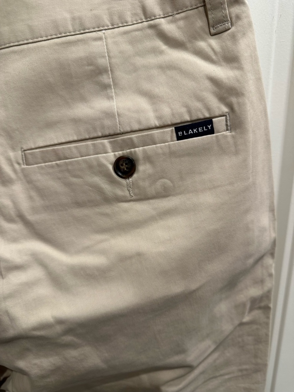 Blakely Men's Chinos in Light Beige - Picture 10 of 14